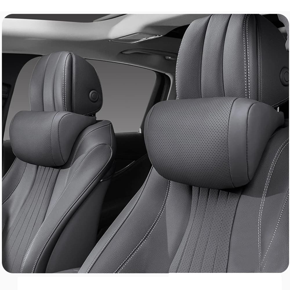 Seggiolino auto poggiatesta universale da viaggio resto supporto del sedile cuscino per il collo traspirante per Audi A1 A3 8P A4 A5 B6 B7 A6 A7 C5 Q3 Q5 Q7 RS5