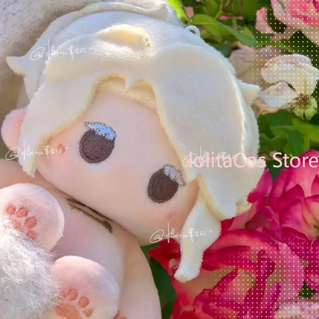 Identity V Composer Frederick Kreiburg Bambola di Peluche con Scheletro, Giocattolo Anime Imbottito, Figura in Cotone, Mascotte, Regalo di Compleanno, Cosplay