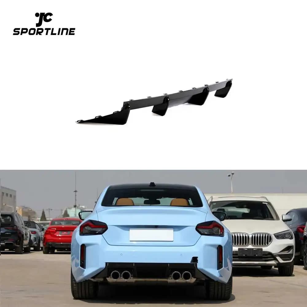 2Series G87 Prepreg Dry Carbon Fiber Car Rear Bumper Diffuser For BMW New G87 M2 Coupe 2023UP