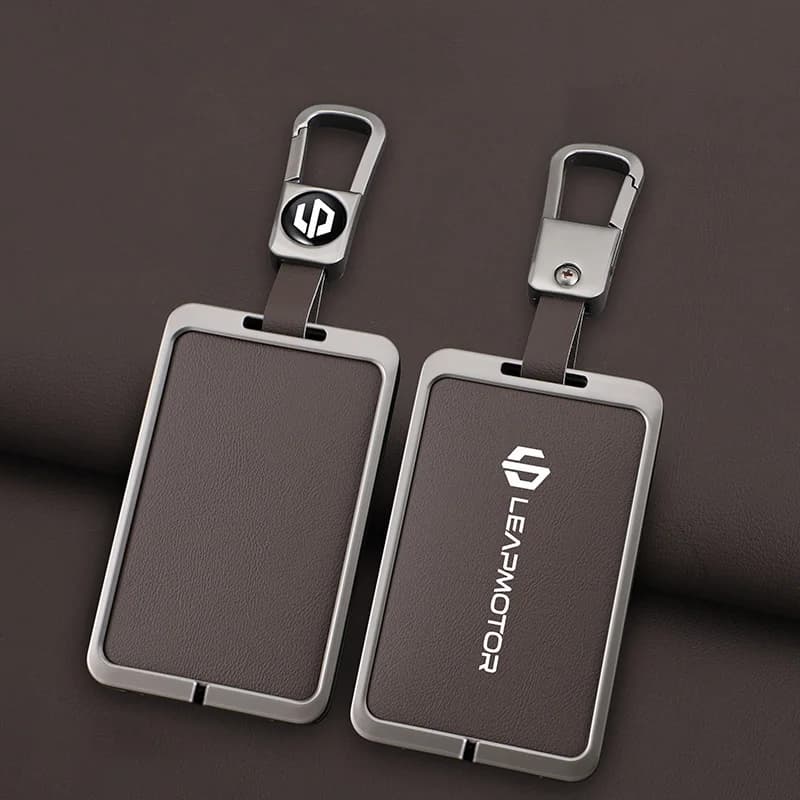 Cover Protettiva in Lega di Zinco per Chiave Auto NFC, Custodia per Telecomando, Guscio Protettivo per Leapmotor C10 2024, Accessori Auto Senza Chiave