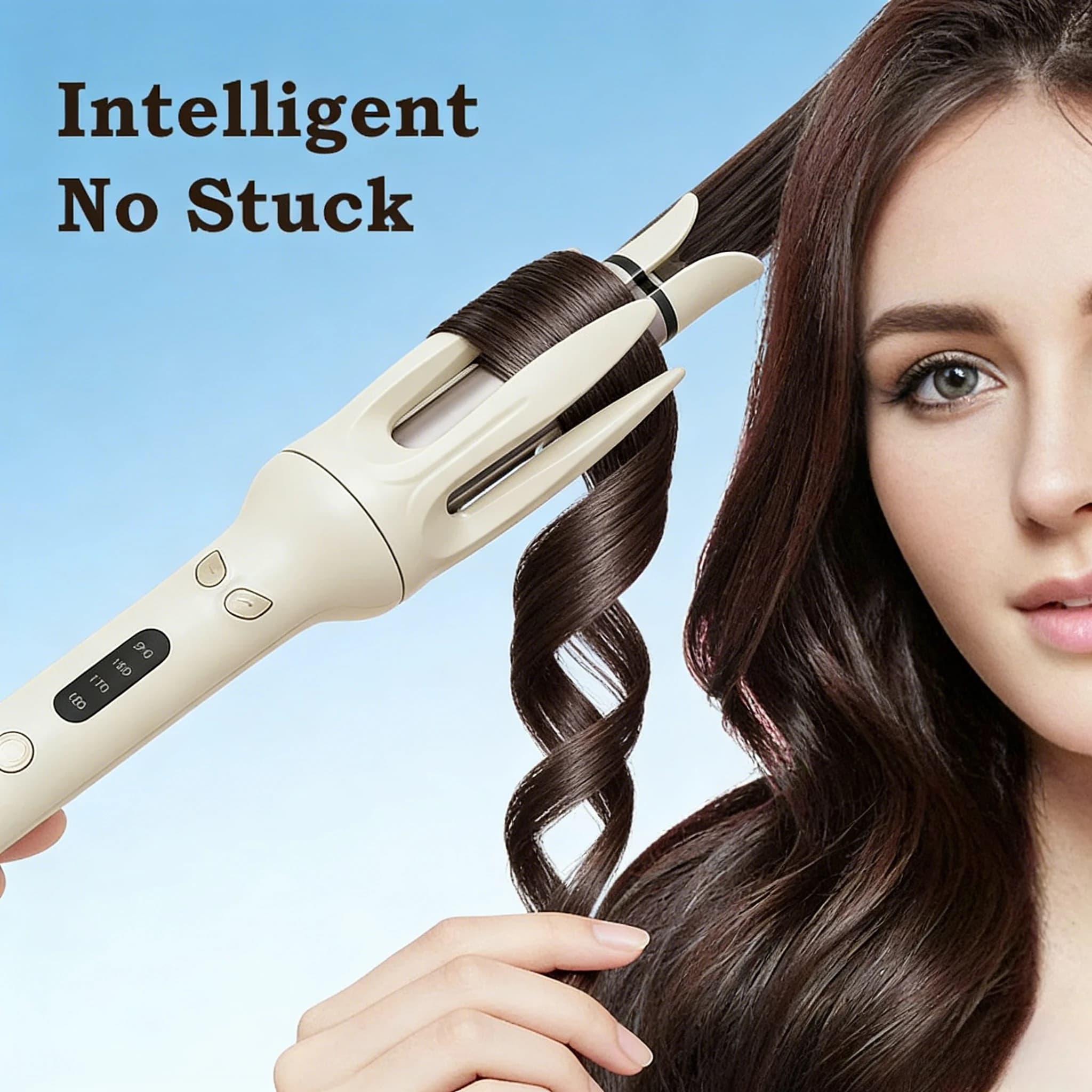 New Iron Arricciacapelli Automatic 28mm Laptop with Negative Ions and Ceramics, Anti-Group, Easy to Use, for Daily Look
