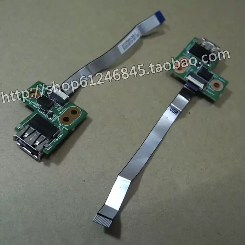 USB Board with Cable for HP G62 and CQ62 Laptops Replacement USB Port Module
