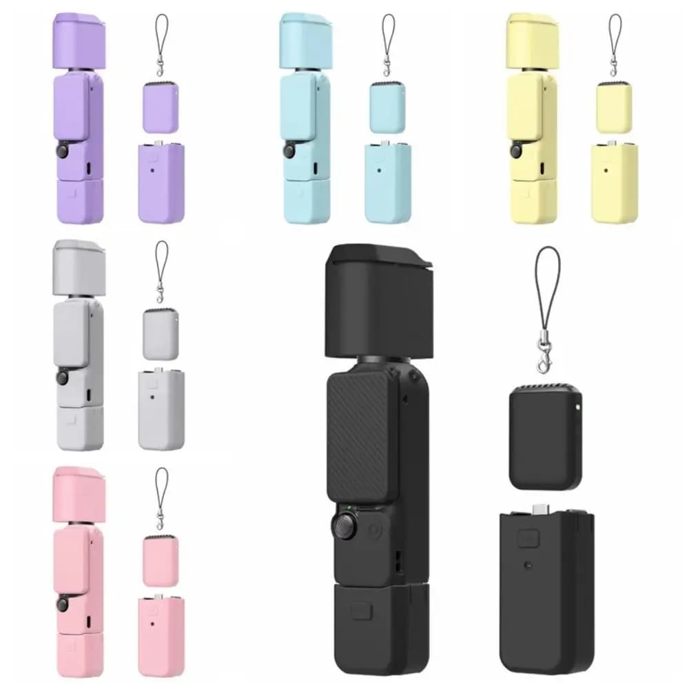 Set of 6 Silicone Cases for Action Camera, Graffi and Usura Resistant, Osmo Pocket and DJI Pocket 3