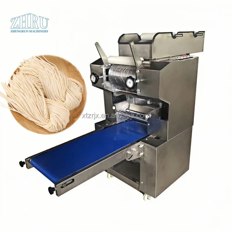 Macchina Elettrica Commerciale in Acciaio Inox per Pasta Fresca, Macchina Automatica Industriale per Noodle