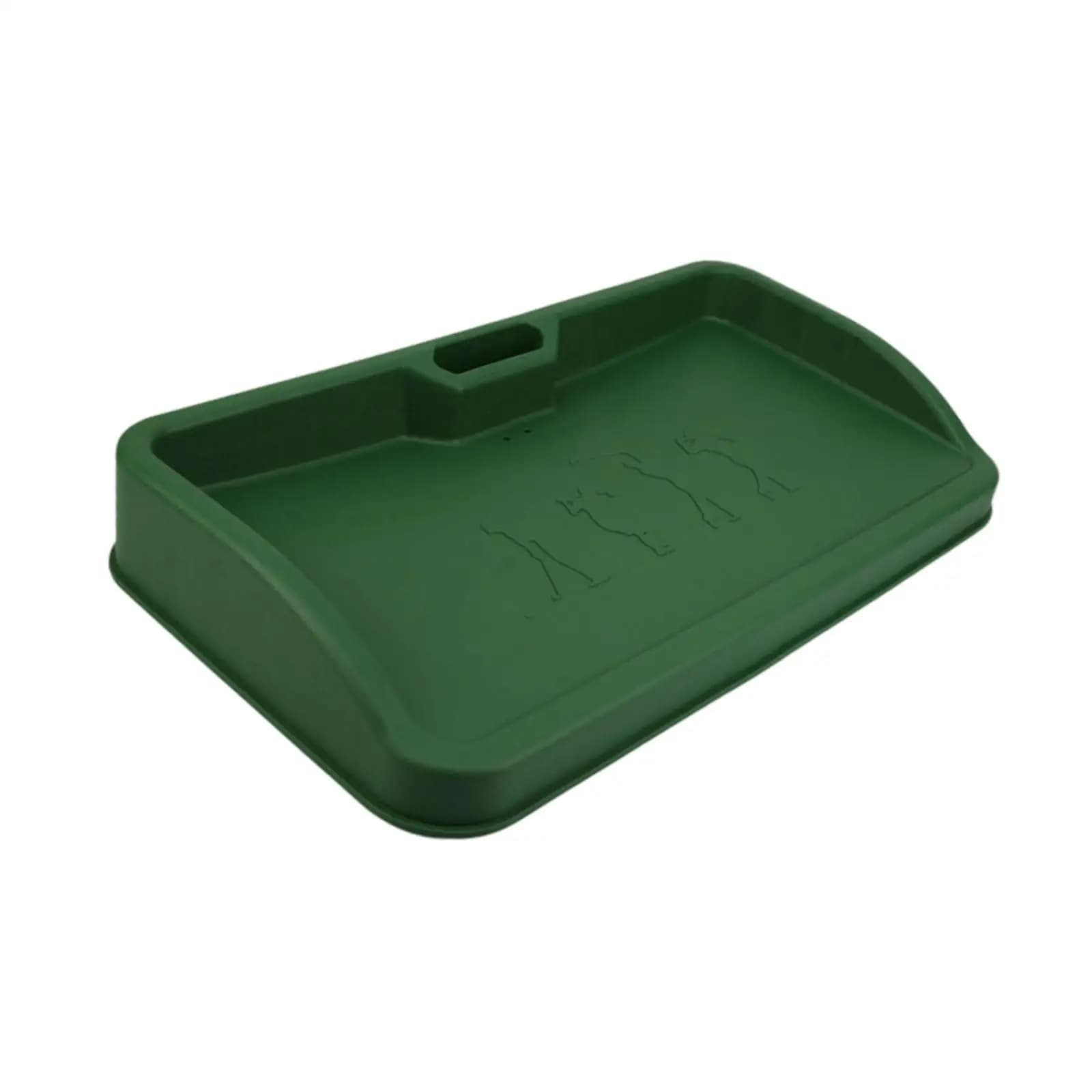 Golf Ball Tray Heavy Duty Golf Ball Container for Beginner Practicing Indoor