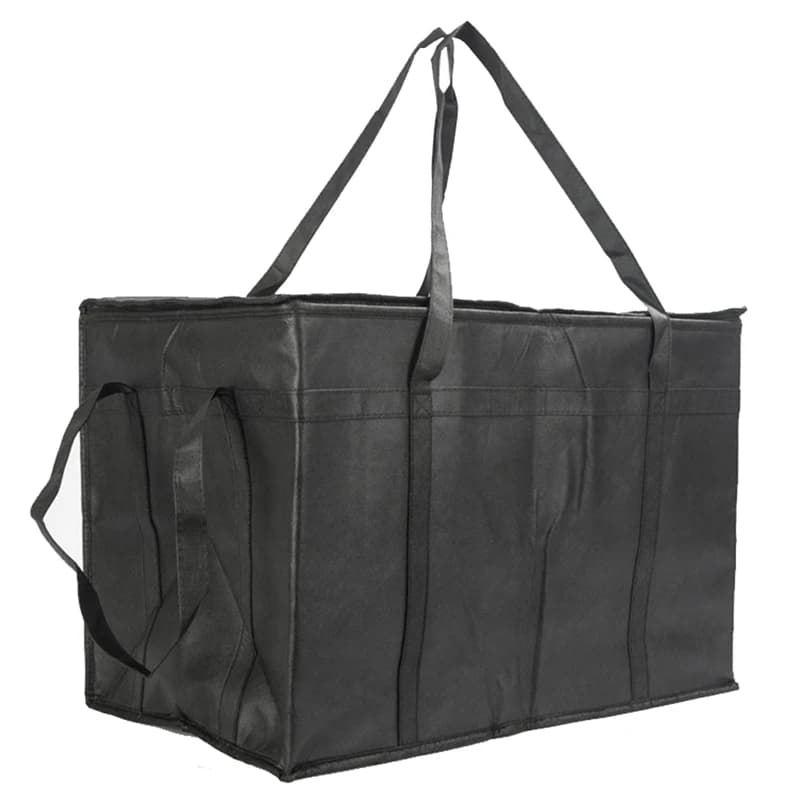 1 PCS Insulated Food/Pizza Delivery Bag Insulated Grocery Reusable Shopping Bags Insulated Cooler Bags