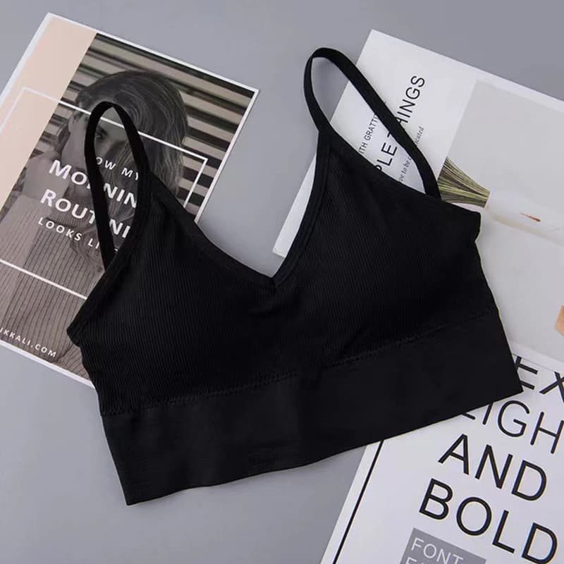 Women's sports bra Back padded shockproof quick drying bra Gym Fitness Race Sports bra Top Bras push up Sports bra Crop Top