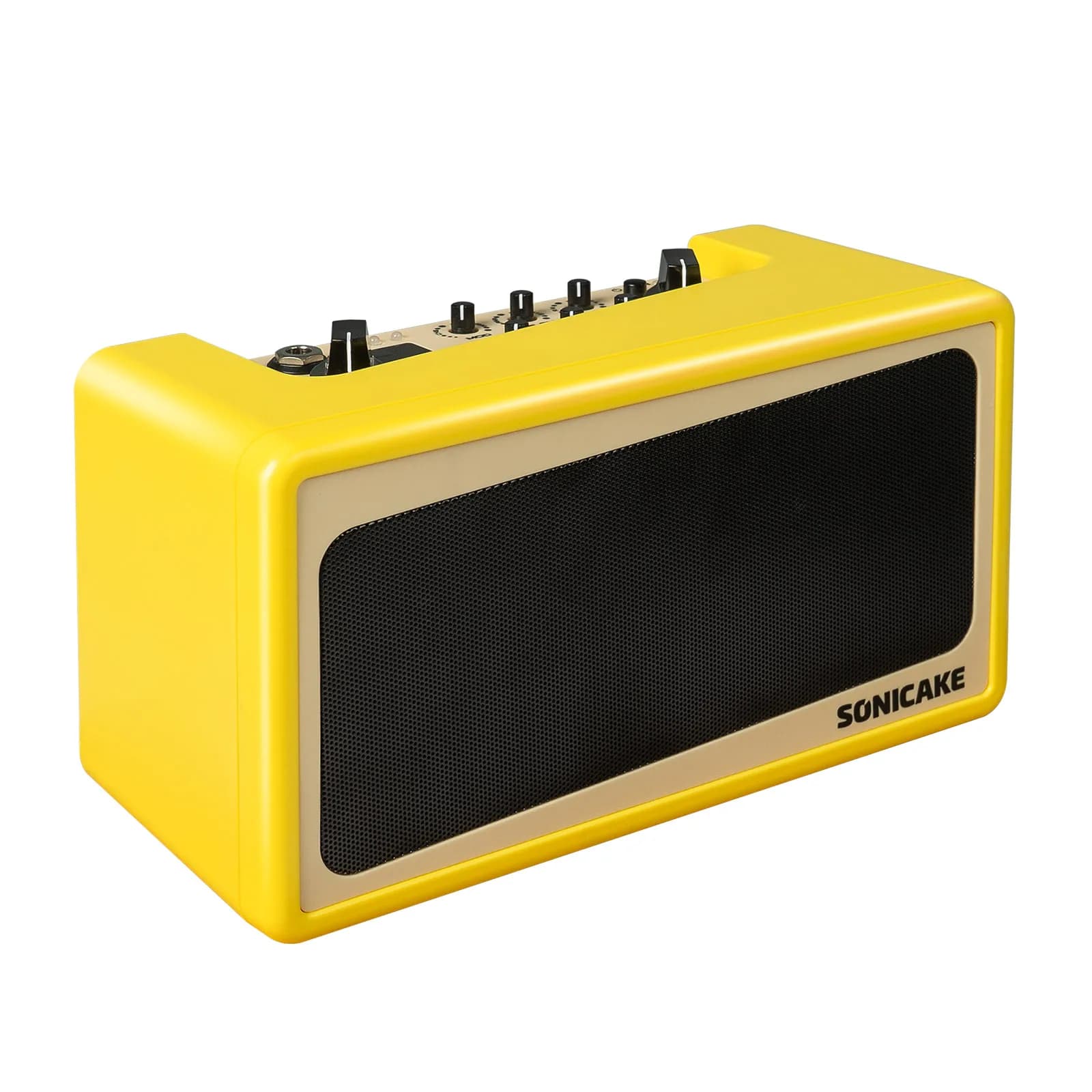 SONICAKE Amp Toast Altoparlante Mini Amplificatore combinato per chitarra Leggero All-in-one Bluetooth Camera da letto Multieffetto QAM-50