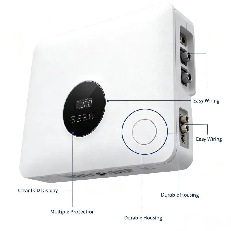 Three‑Phase Solar Grid‑Connected String Inverter 8‑50KW PV For Workshop Tools Machinery Lighting Compressor Energy Application