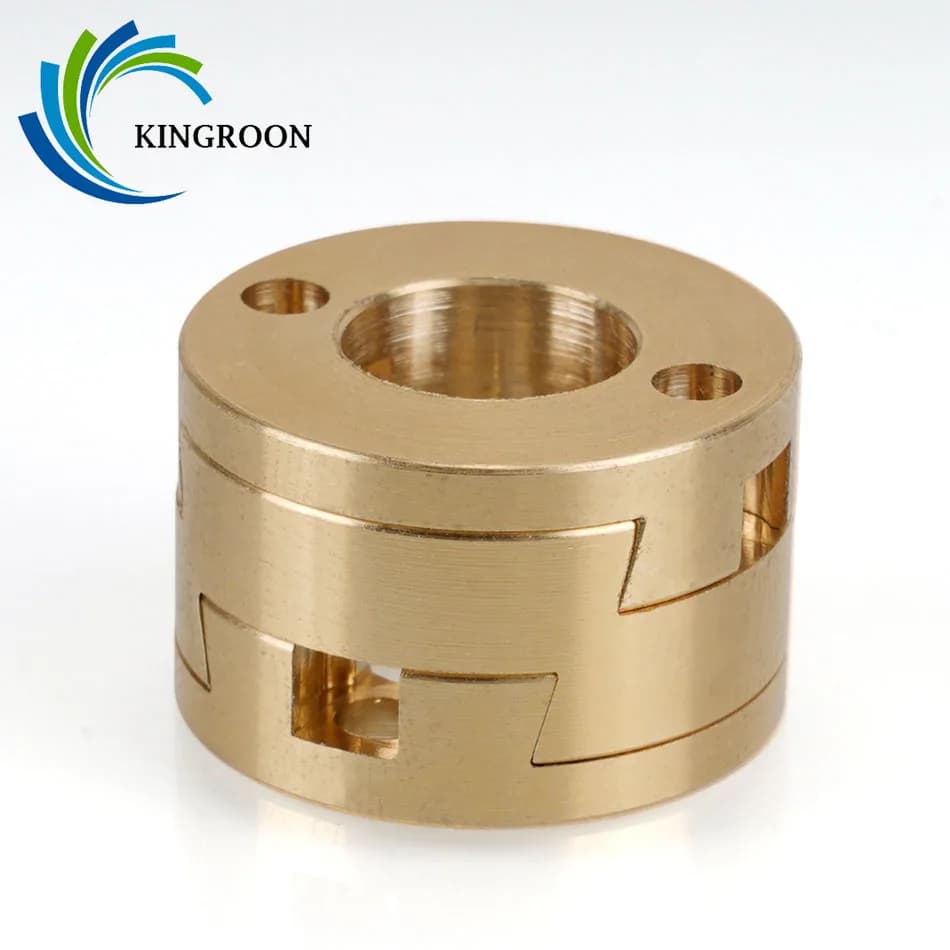KINGROON 16mm Oldham Joint T8 Axes Z Faces Warm Bed Reducing Printing Swing Parts 3D CNC Machining Tree Flexible Coupler Cylinder