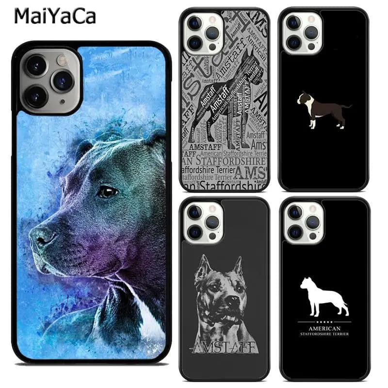 MaiYaCa American Staffordshire Terrier Copertura Della Cassa Del Telefono Per iPhone 17 Air 16 15 6s plus 11 12 13 14 pro max coque