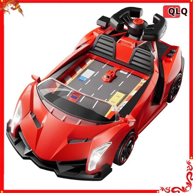 Sfida da corsa per bambini Avventura Macchina da gioco per evitare ostacoli Giocattolo Puzzle Ragazzo 3 anni 6 Driver simulatore di auto