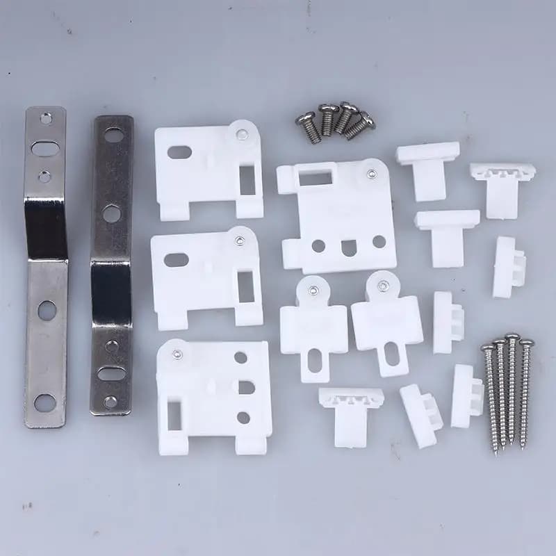 Hot 1Set Master Carrier With Wheel For Curved JIALISI Track Rail Electric Curtain Accessories Pulley Matched With 11.5mm Belt