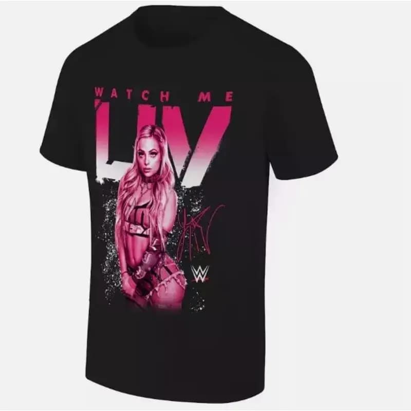 Black Liv Morgan shirt looks at me