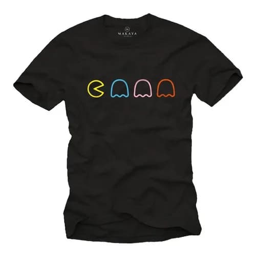 Herren T-Shirt schwarz Vintage Nerd Motiv IT Geschenk Computer Freak mAn Gamer