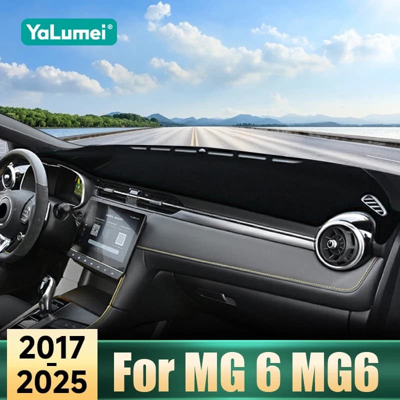 Per MG 6 MG6 PHEV 2017-2020 2021 2022 2023 2024 2025 Tappetino Copri Cruscotto Auto Anti-Riflesso Parasole Tappeto Pannello Strumenti