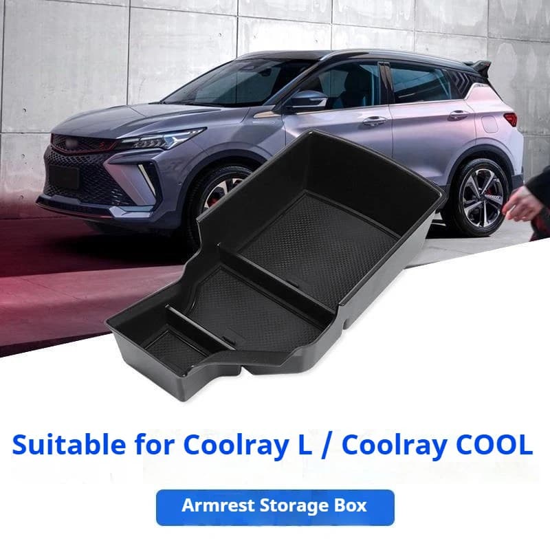 Car Storage of Central Control Armrest Box for Geely Binyue L Coolray L Proton X50 2022-2025 Plastic Accessory Storage Box