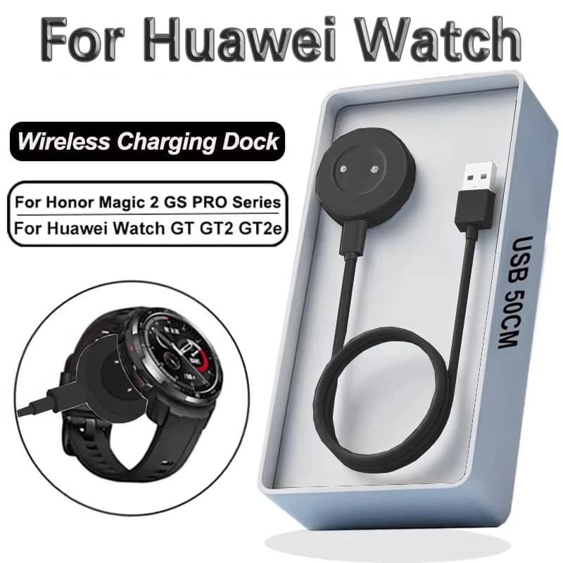 Cavo di ricarica veloce per Huawei Watch 3 GT2 GT3 PRO Caricatore magnetico USB per Huawei Watch GT GT2 GT2e Honor Watch GS Pro Magic 2