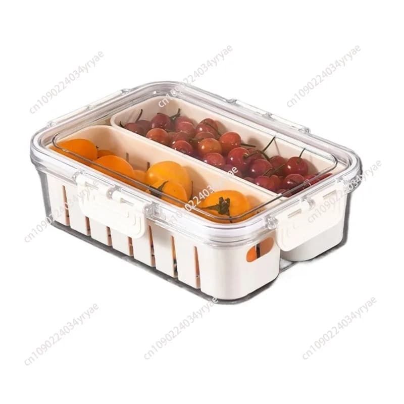 Scatola portaoggetti per spezie da cucina, per uso domestico con coperchio, contenitore confezionato, scatola sigillata per condimenti ottagonali in plastica per uso alimentare