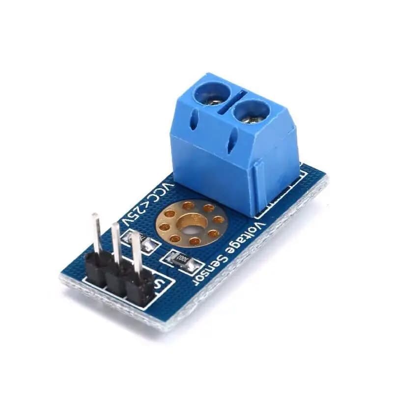 20 pz. Modulo Sensore di Tensione DC 0-25V, Divisore di Rilevamento Elettronico per Arduino Raspberry Pi, Monitor Batteria