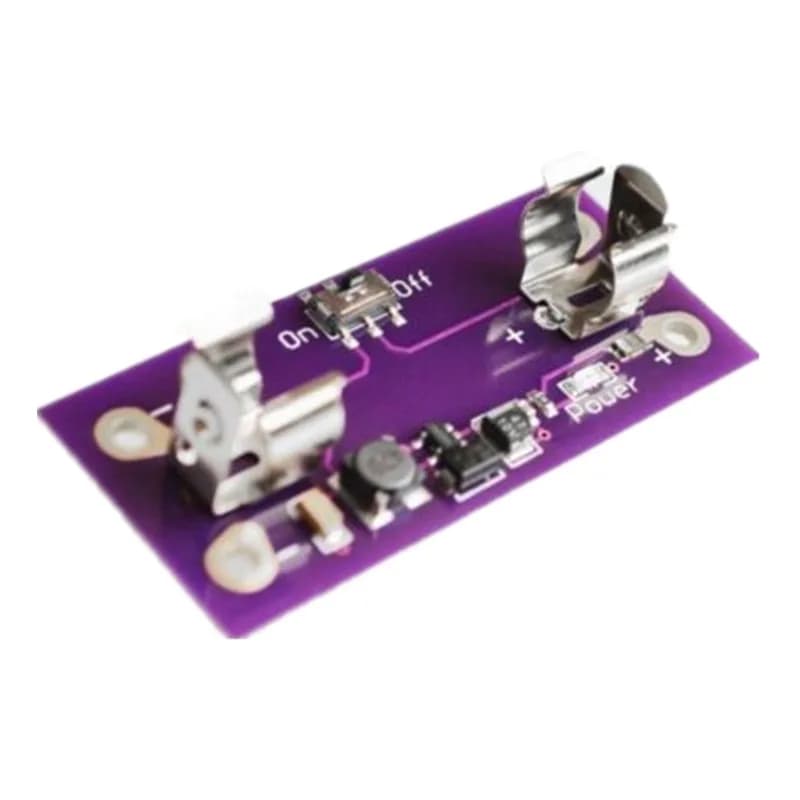 SUNLEPHANT LilyPad Battery Power Card AAA Module boost 5V converter for portable Tech Arduino and Textiles Sewab devices