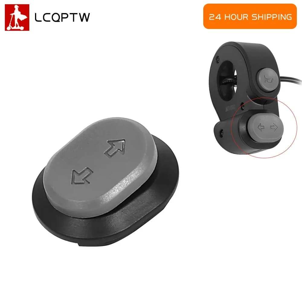 Pulsante interruttore di svolta per scooter elettrico Ninebot G2 Kickscooter pulsante indicatore di direzione sinistro destro parte pulsante interruttore volante