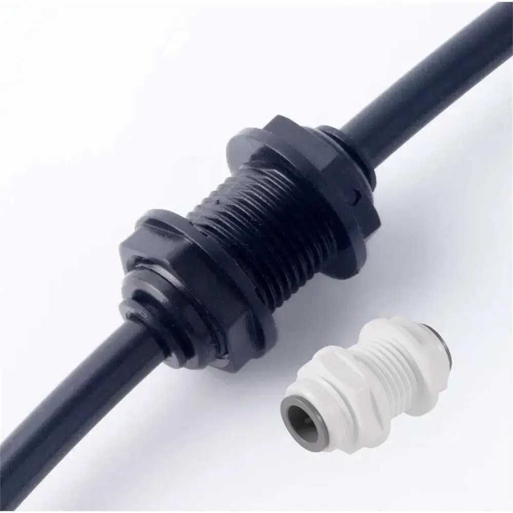 1/4 3/8 Dritto Sistema RO Raccordo Acqua Paratia Filettatura Maschio Giunto Tubo Flessibile Connettore Filtro Acqua Parti Ad Osmosi Inversa