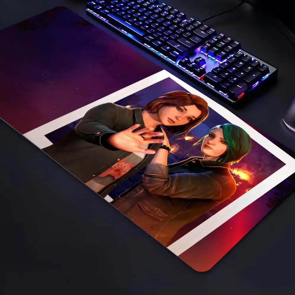 Life Is Strange Mouse Pad Multiple Sizes Large Square Computer Office Game Table Mats Rubber Anti-slip Mousepads