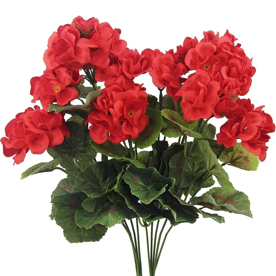 1 pcs Begonia flower artificial plants for wedding bouquet house outdoor garden bonsai decoration DIY garlands Christmas pot