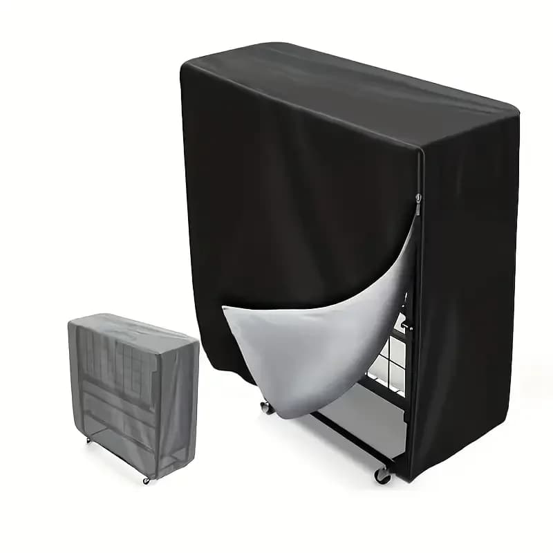 1 cover for Oxford 210D fabric furniture black, non-waterproof polyester cover for folding bed