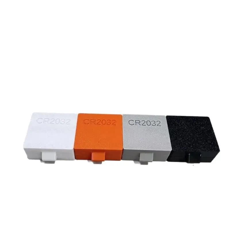 Hot Sale 1Pcs CR2450/LR44 Button Battery Storage Case Organizer 10/20 Grids CR2032 Button Battery Storage Box