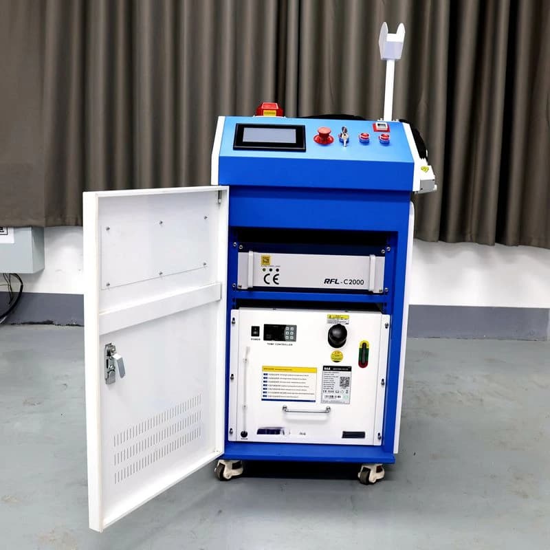 1500W 2000W 3000W Fiber Laser Machine, Used For Cleaning Metal Rust, Oil Stains, Dust, Oxidized Surfaces, And Paint Removal