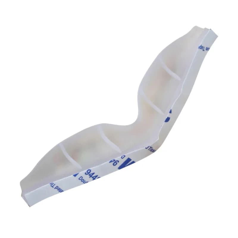 Clip porta maschera 3D, ponte nasale, staffa in silicone, occhiali fendinebbia, accessori maschera, cuscinetto anti-perdite, 5 pezzi, set