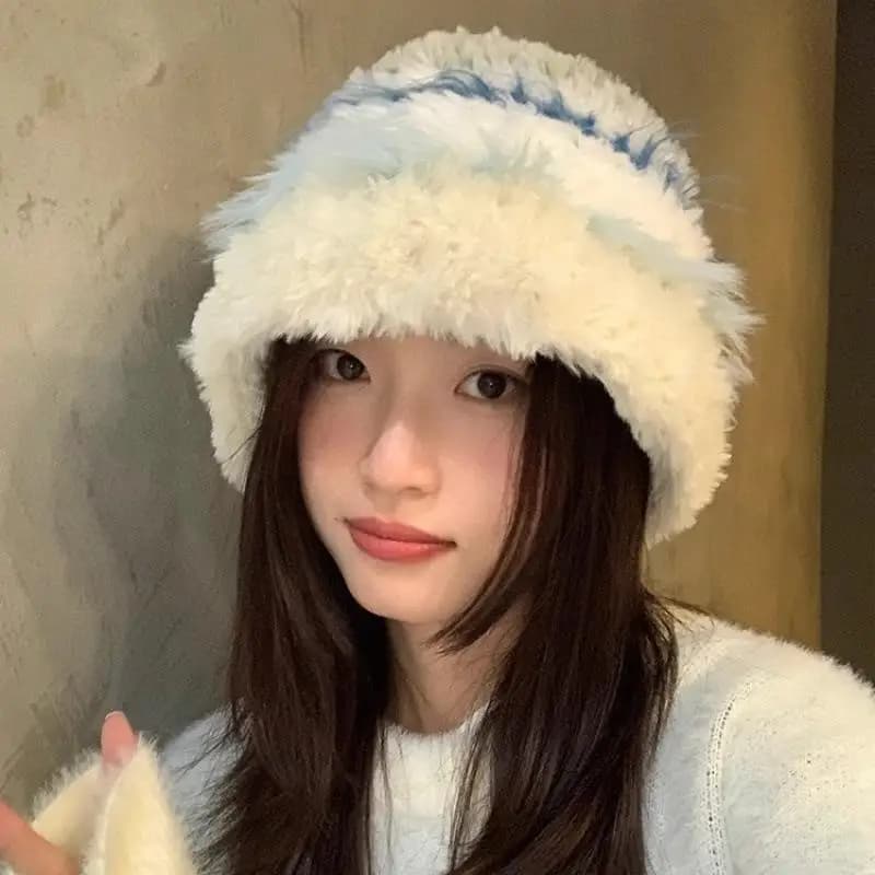 Adorabile cappello invernale per ragazze, berretto in peluche con paraorecchie – super caldo e antivento