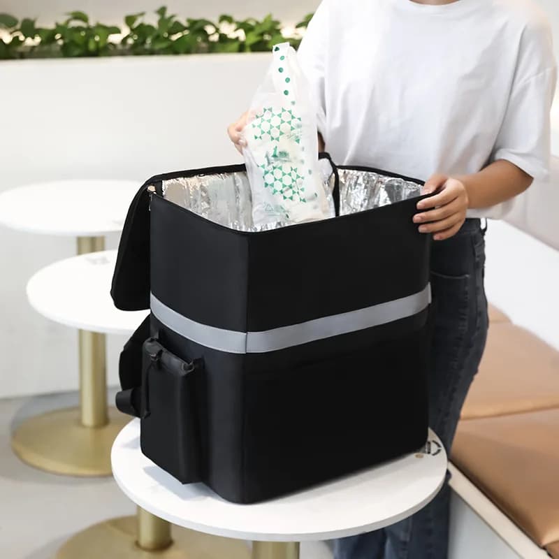 35L Extra Large Thermal Food Bag Keeping Food Cooler Bag Refrigerator Box Fresh Delivery Backpack Insulated Cool Bag
