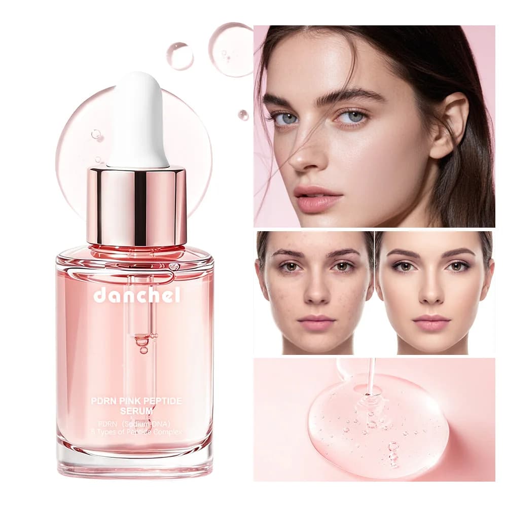 PDRN Salmon Peptide Serum Hyaluronic Acid Ultra Light Hydrating Essence Refresh Skin Boost Radiant Glow Daily Korean Facial Care