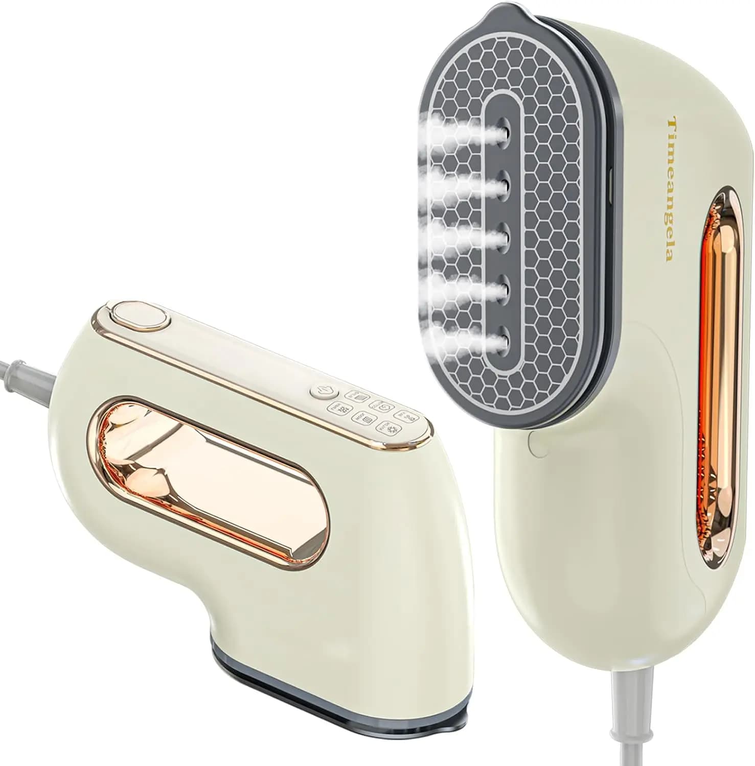 Ferro da Stiro a Vapore Portatile da Viaggio: Mini Stiratrice a Vapore Manuale per Indumenti - Professionale e Compatto