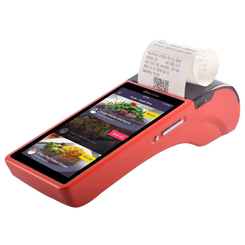 Android 8.0 5 pollici economico prezzo di fabbrica palmare terminale POS mobile macchina 4G NFC Card Pos