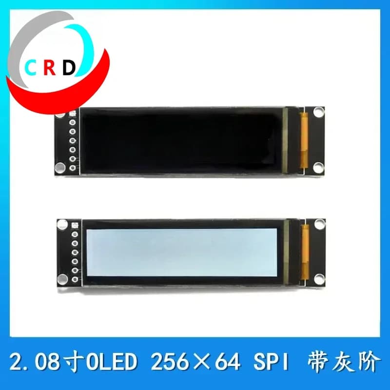 Changruida LCD OLED da 2,08 pollici 256x64 grigio regolazione rilascio SH1122 modulo monocromatico a 7 pin SPI lcd raspberry pi schermo SPE32