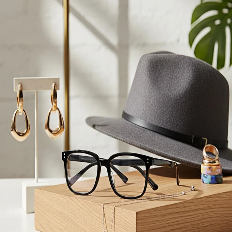 Occhiali unisex da 1 pezzo - Stile contemporaneo da campus, trasparenti, montatura nera con design che modella il contorno del viso per uomini e donne