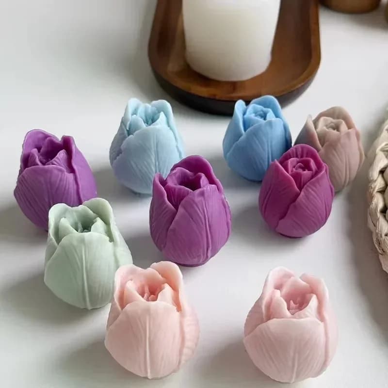 Nuovo Stampo in Silicone a Forma di Peonia 2026 - Fai da Te, 3D, per Candele, Sapone, Gesso, Resina, Utensile per Pasticceria, Decorazione Casa, Regalo