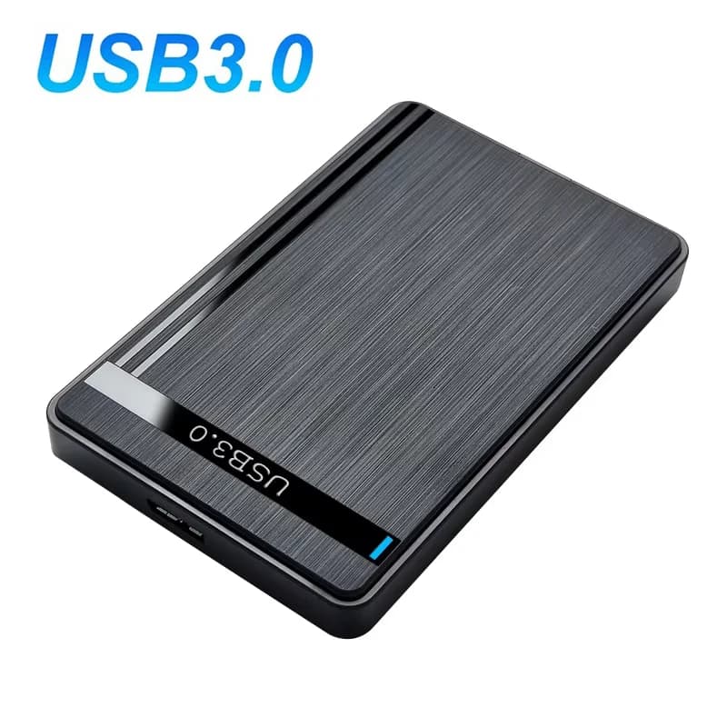 Unità a stato solido SSD HDD portatile da 2,5 pollici Porta seriale meccanica SATA USB HDD Tipo C senza attrezzi USB 3.0 Scatola per disco rigido esterno