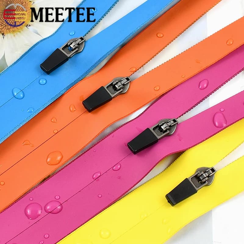 5/10/20 Metri 3 # 5 # Cerniera in nylon impermeabile con cursori inversi per zaini da esterno, tende, cerniere lunghe, accessori per cucito per impermeabili
