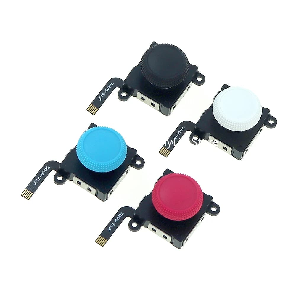 1 pezzo di quarta generazione Joystick effetto Hall JF per Switch/Lite/OLED Joycon 3D Thumb Stick analogico senza elettromagnetico alla deriva