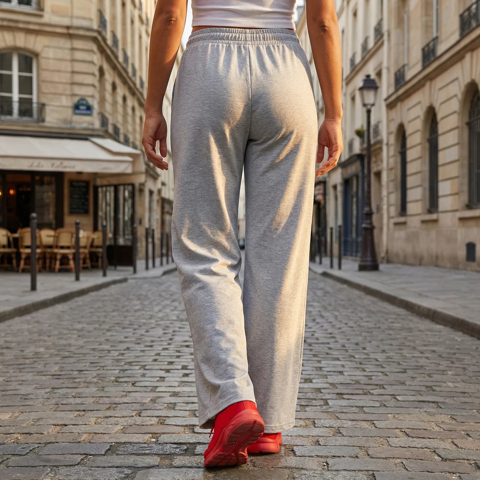 Leggings da yoga a vita alta da donna con tasche laterali, pantaloni da allenamento con controllo della pancia, leggings da corsa, abbigliamento sportivo