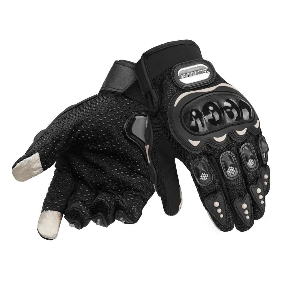 Guanti da moto Guanti sportivi traspiranti e resistenti alle cadute per tutte le dita Touch screen e guanti resistenti ai graffi per tutte le stagioni
