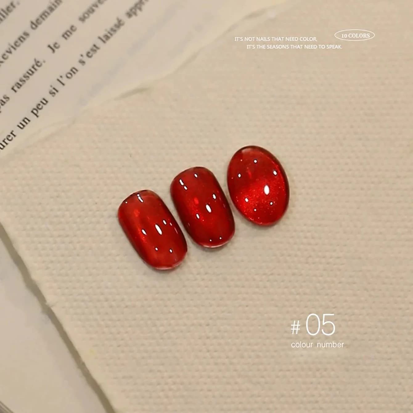 1 pz Smalto Semipermanente Gel PSK Serie Moneta d'Oro Occhio di Gatto Rosso San Valentino Super Lucido Sbiancante Glitter Giallo Popolare per Nail Art