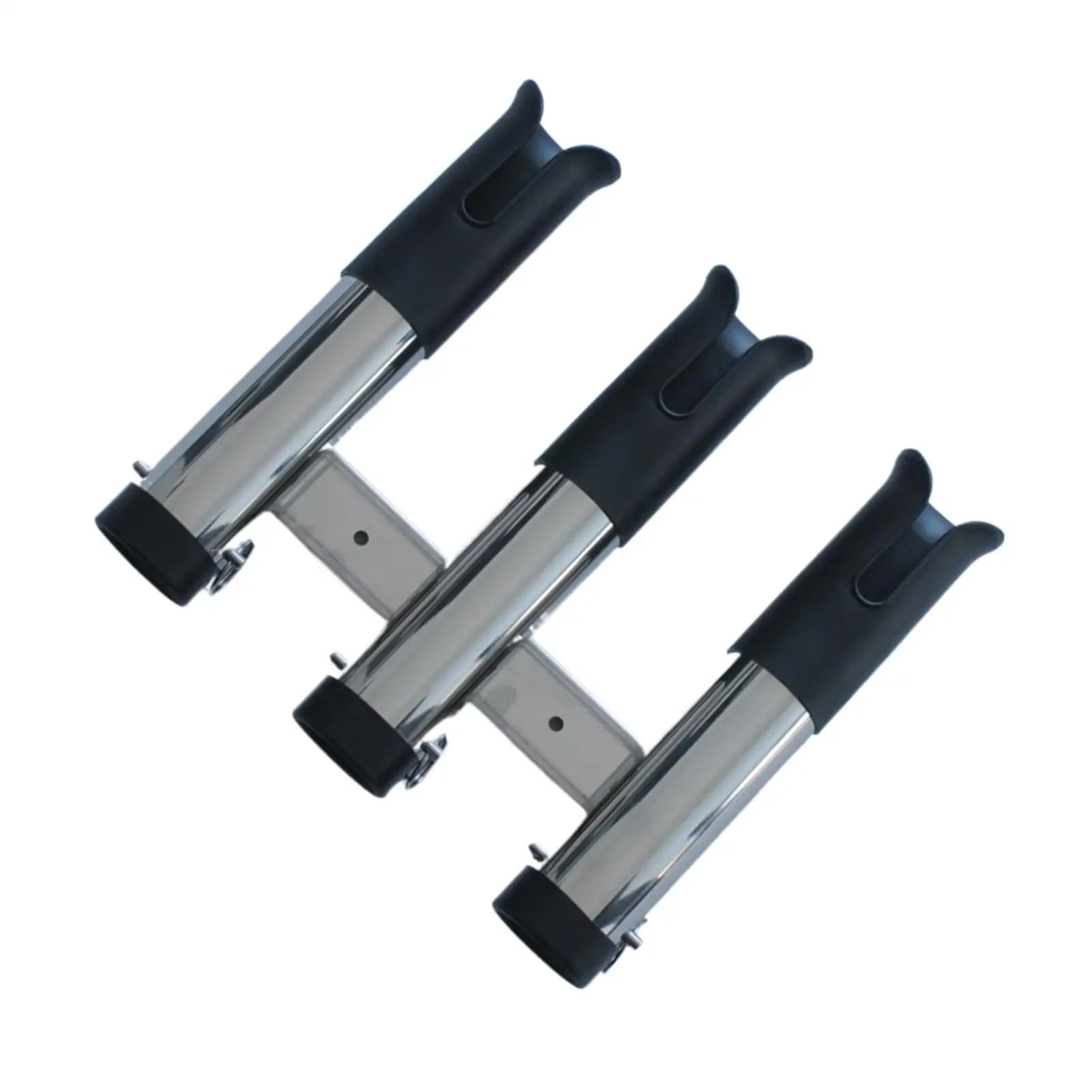 Rod Holder For Boat 3 Tube Link Fishing Gear Boat Rod Rack For Pontoon Garage Saltwater Stream Sea River Father Grandfather