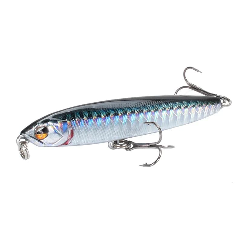 1 Pz 75mm 13.6g Matita Richiamo Dei Ciprinidi Esche Da Pesca Esca Dura Affondamento Wobblers pesca isca artificiale Esca Dura per Bass Pike