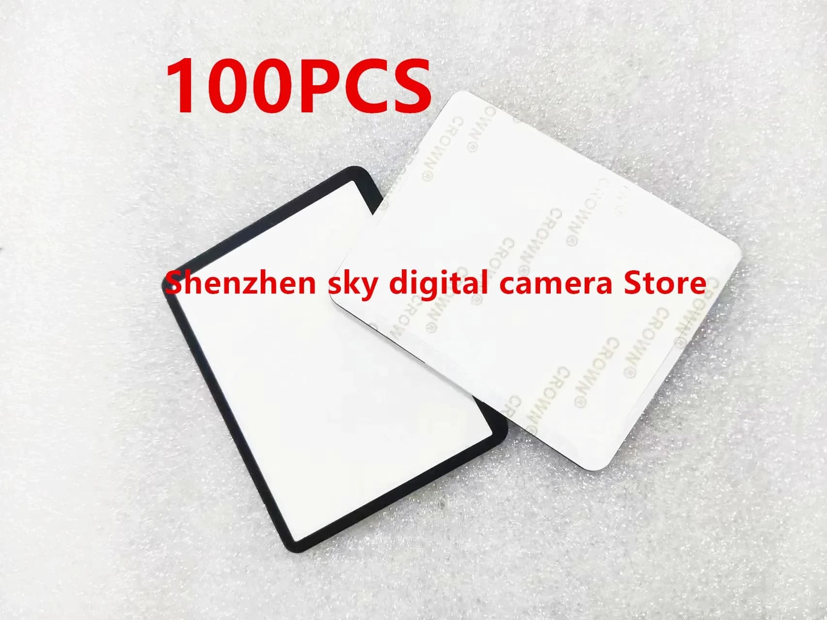 100PCS COPY NEW Cover posteriore per schermo LCD, pannello protettivo in vetro per Nikon D3200 D3300 D3400 D3500
